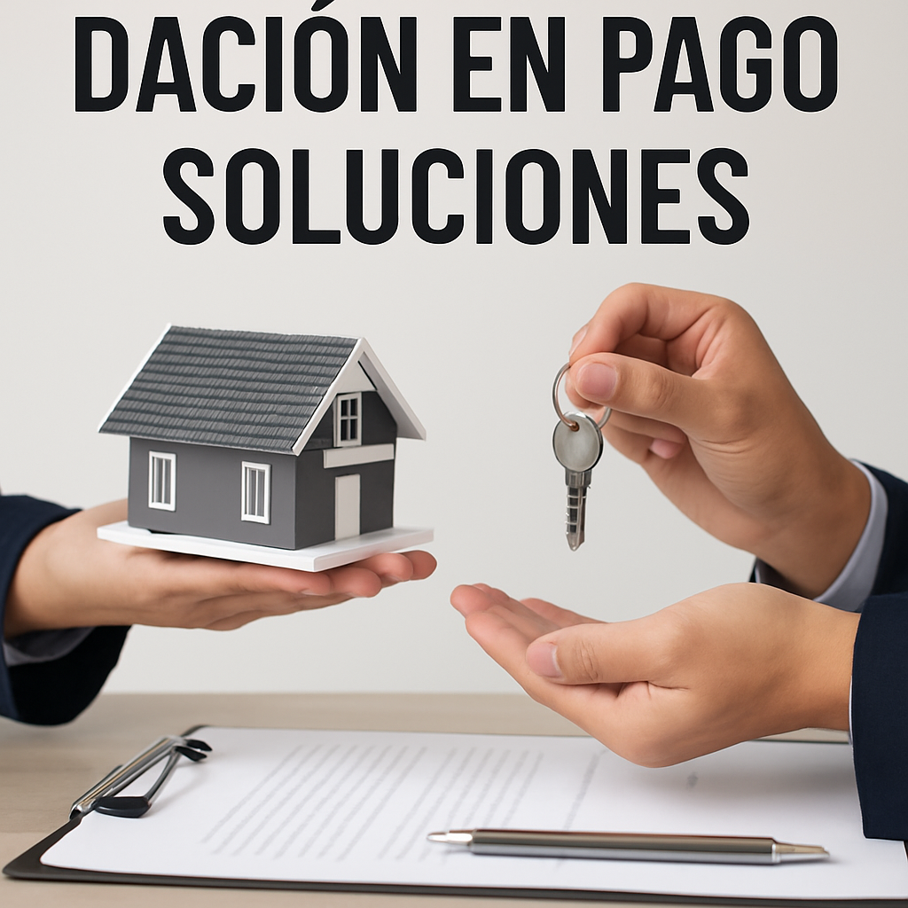 Dación en pago: tu salida definitiva de la hipoteca cuando no puedes más