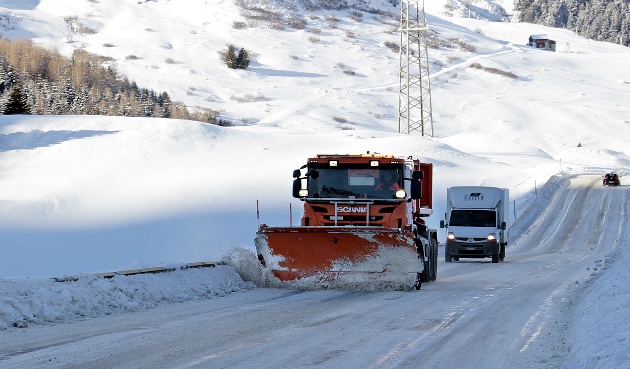 Afectados por la nevada de la AP-6
